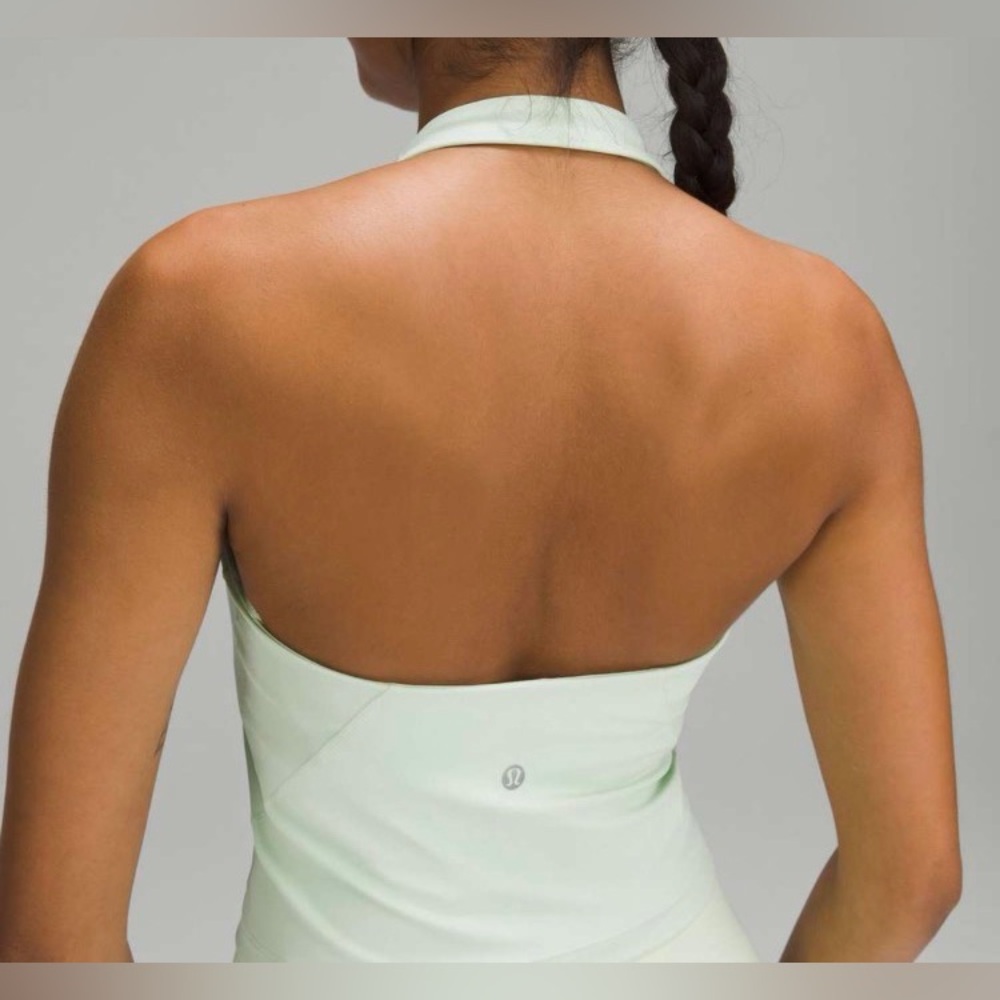 NWOT NEW Lululemon Align Halter Tank Top Kohlrabi Green - Picture 2 of 8